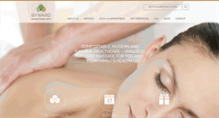 Desktop Screenshot of bywardmassage.com